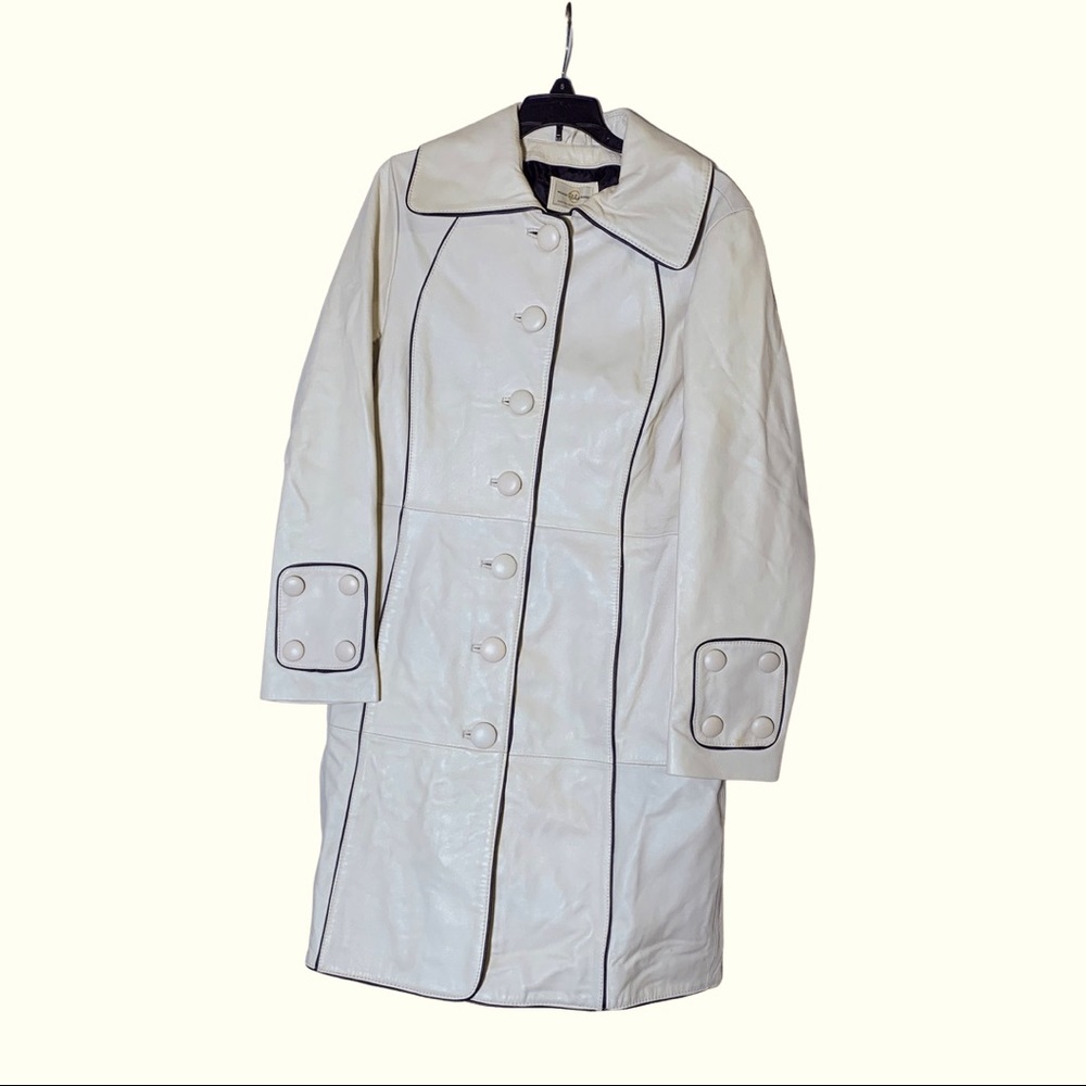 Vintage Wilson Leather Trench Coat
